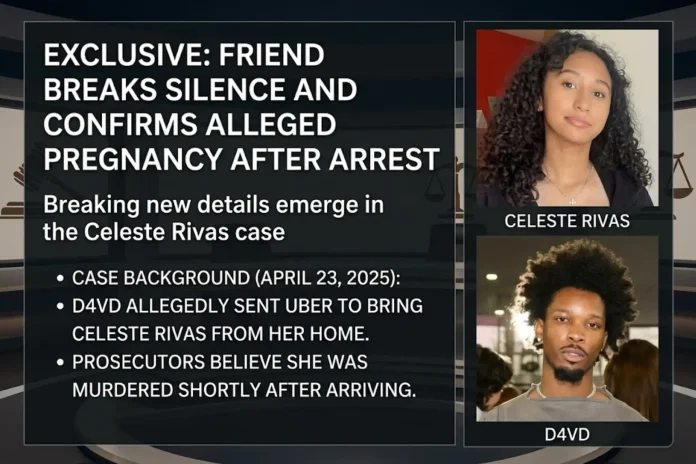 Celeste pregnant after D4vd arrest