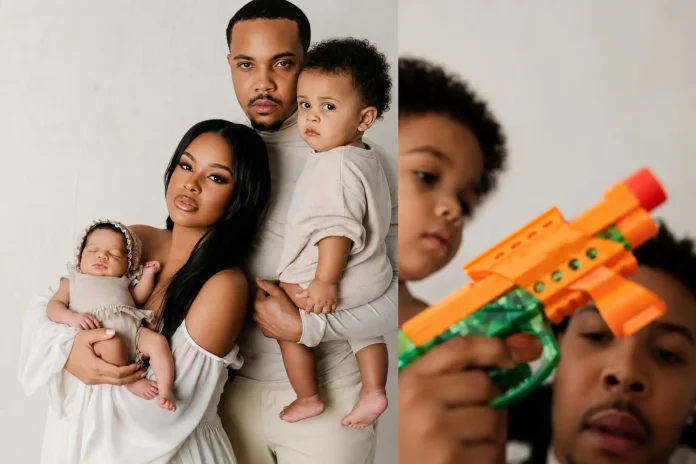 G Herbo Tiana Williams toy gun