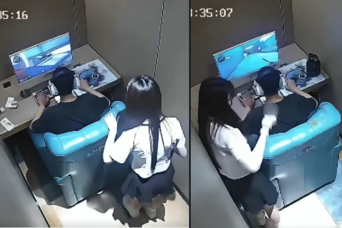 boiling water spilled on customer