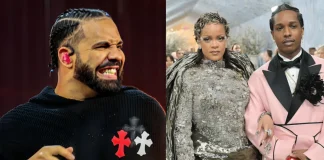 Drake Fans Troll ASAP Rocky After Rihanna Ignores “Burning Bridges” Track ASAP Rocky Drake feud