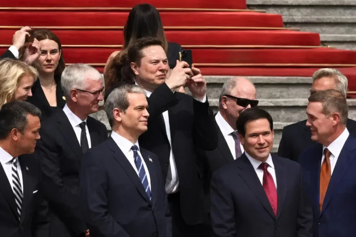 Elon Musk Xi Jinping Trump reception