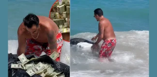 Florida Man Pulls Millions in Cash from Ocean, Immediately Calls Police Florida man finds cash