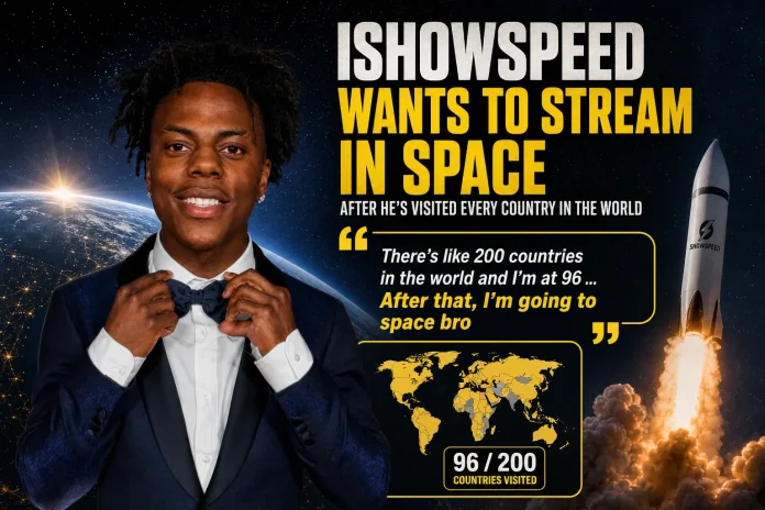 IShowSpeed space stream