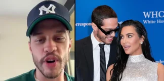 Pete Davidson Claims Kim Kardashian Paid Him $30K Just to Hang Out Pete Davidson Kim Kardashian