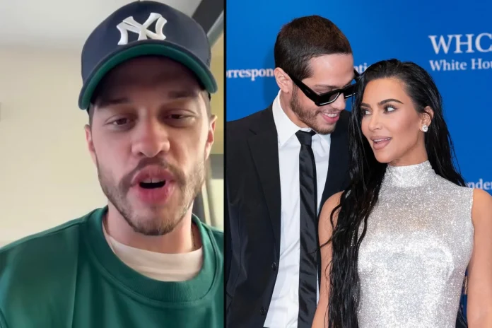 Pete Davidson Kim Kardashian
