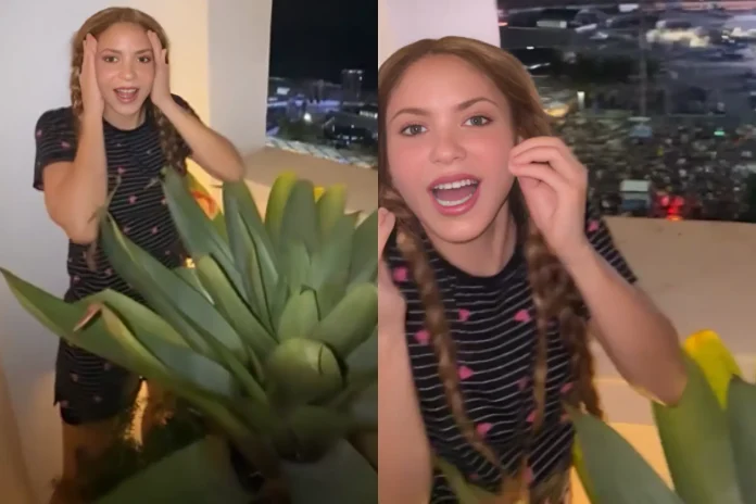 Shakira Copacabana crowd reaction