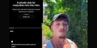 “Straight-Acting” Man Goes Viral Over $3,000 Private Club for Masculine Men masculine men private club 3000