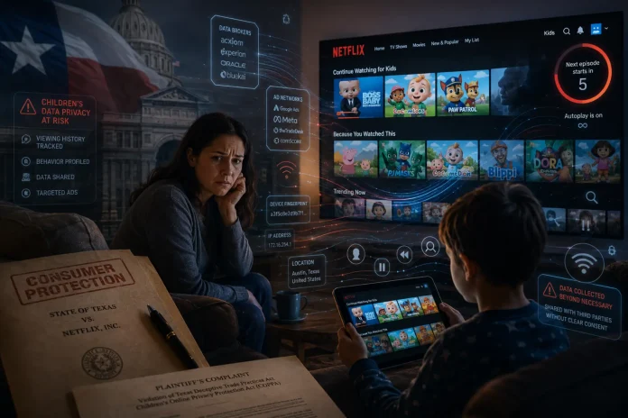 Texas sues Netflix spying
