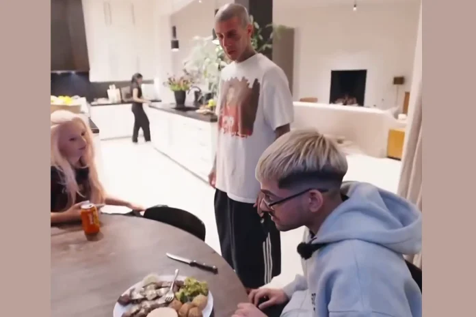 Travis Barker N3on Birkin bag