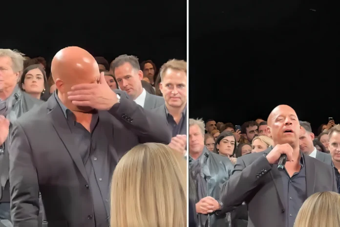 Vin Diesel Cannes tribute