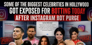 Hollywood Stars Exposed in Massive Instagram Bot Purge Instagram bot purge