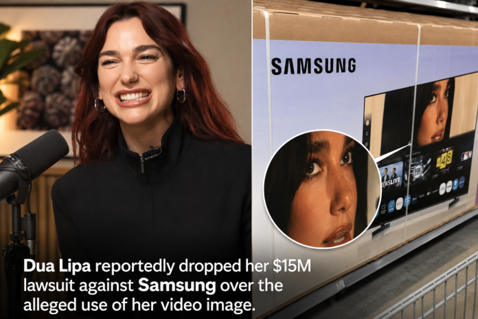 Dua Lipa lawsuit Samsung