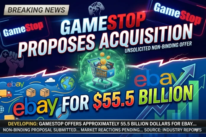 GameStop eBay acquisition offer