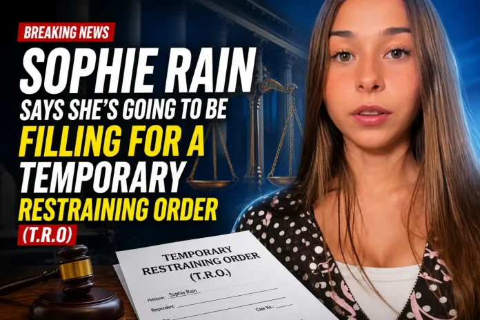 Sophie Rain Files TRO Against Erika Kirk Over $15M Refund Demand