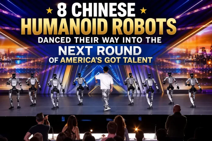 Chinese humanoid robots America's Got Talent
