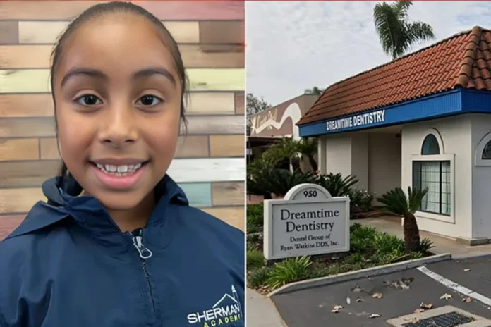 9-year-old girl dies dental anesthesia