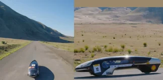BYU Students Build Experimental Car That Gets 2,145 MPG BYU supermileage vehicle
