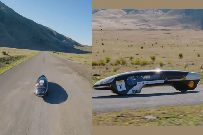 BYU supermileage vehicle