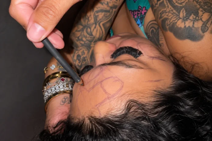 Blueface Jaidyn Alexis drawing