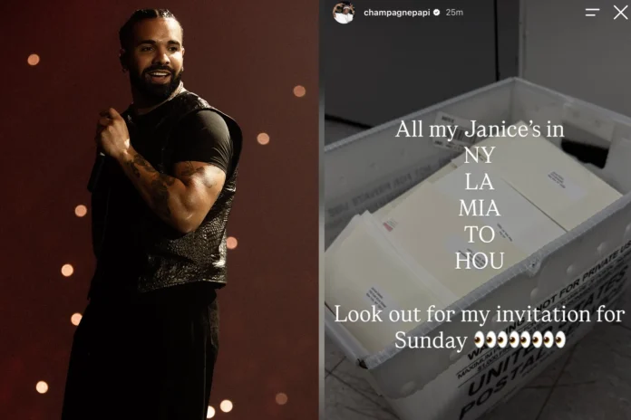 Drake Hosts Exclusive Party for Anyone Named Janice in 5 Major Cities