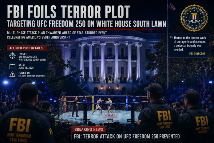 FBI foiled UFC terror plot