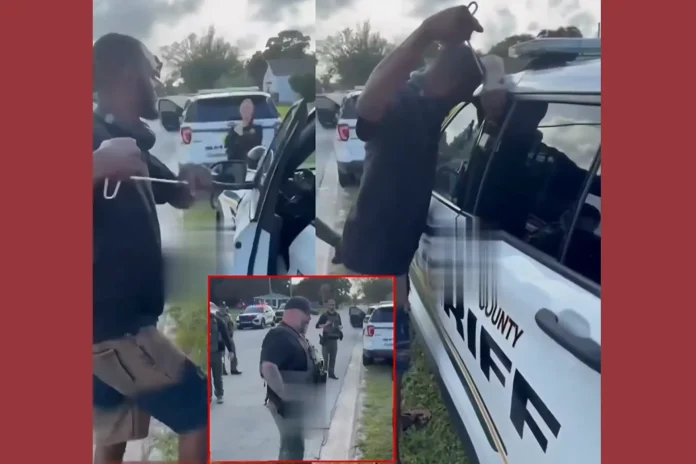 Florida man unlocked police cruiser