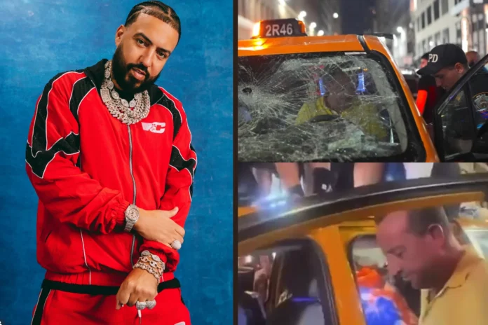 French Montana helps taxi driver