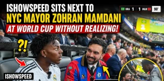 IShowSpeed Sits Next to NYC Mayor Zohran Mamdani at World Cup Without Realizing! IShowSpeed Zohran Mamdani