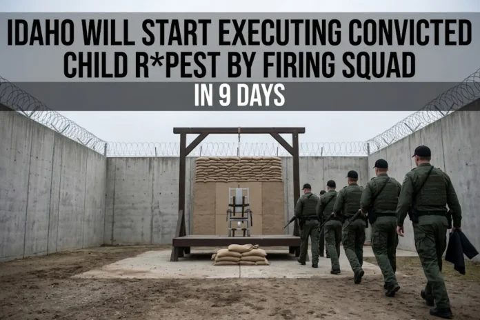 Idaho firing squad execution