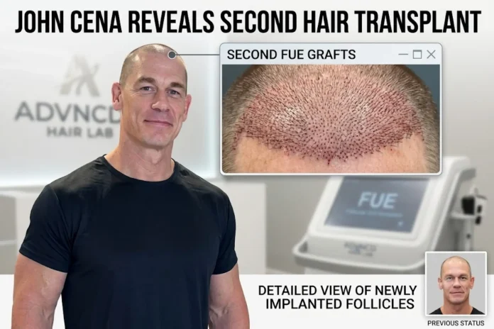 John Cena hair transplant