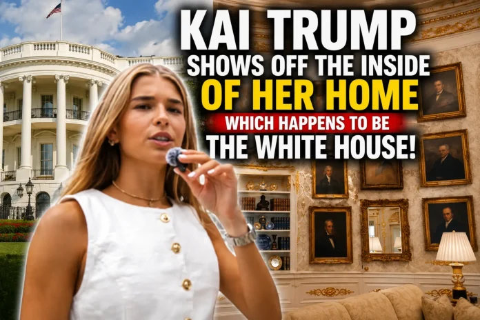 Kai Trump White House tour
