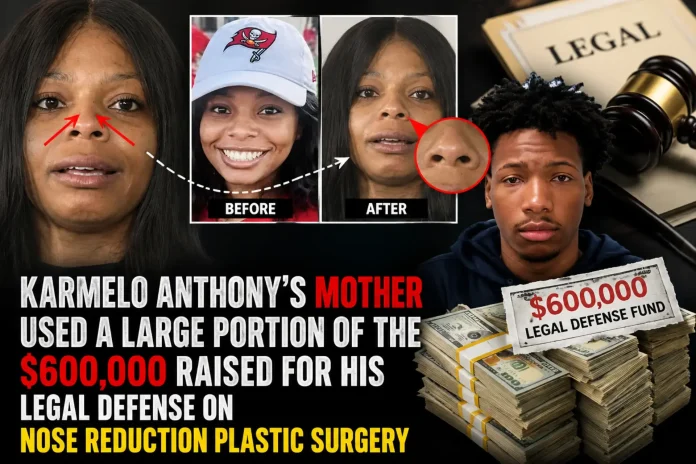 Carmelo Anthony mother plastic surgery