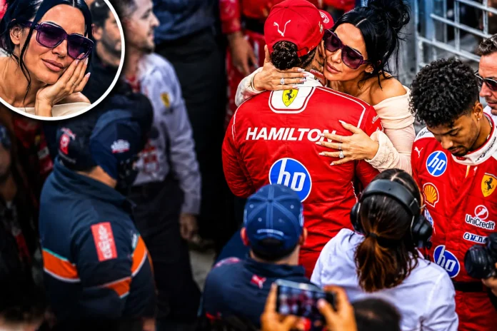 Lewis Hamilton Kim Kardashian Paris