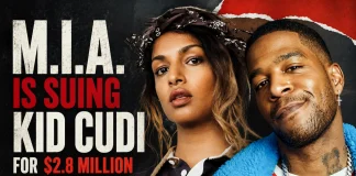 M.I.A. Sues Kid Cudi for $2.8M Over Tour Dispute M.I.A. sues Kid Cudi