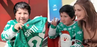 Mexico Gifts Viral Fan Free Jersey After World Cup Jumper Moment Mexico jersey fan