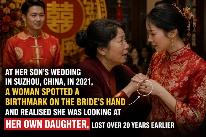 Mother finds lost daughter at son's wedding