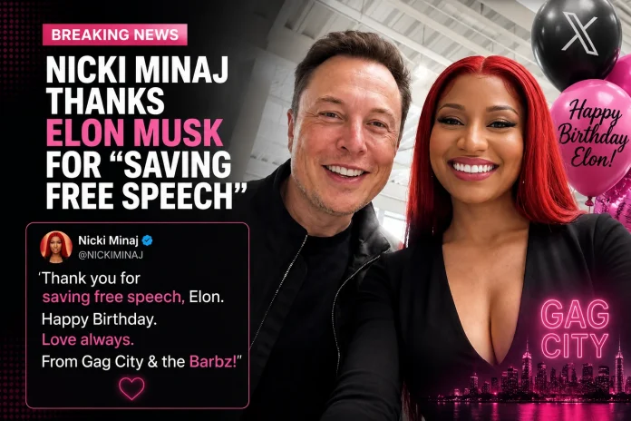 Nicki Minaj Elon Musk