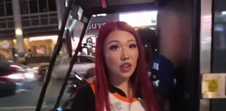 Nina Lim Arrested After Twerking on Amazon Truck & Chanting “Knicks in 5”! Nina Lim arrested NYPD