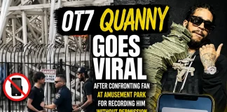 OT7 Quanny Goes Viral: Confronts Fan at Amusement Park for Unauthorized Recording OT7 Quanny fan confrontation