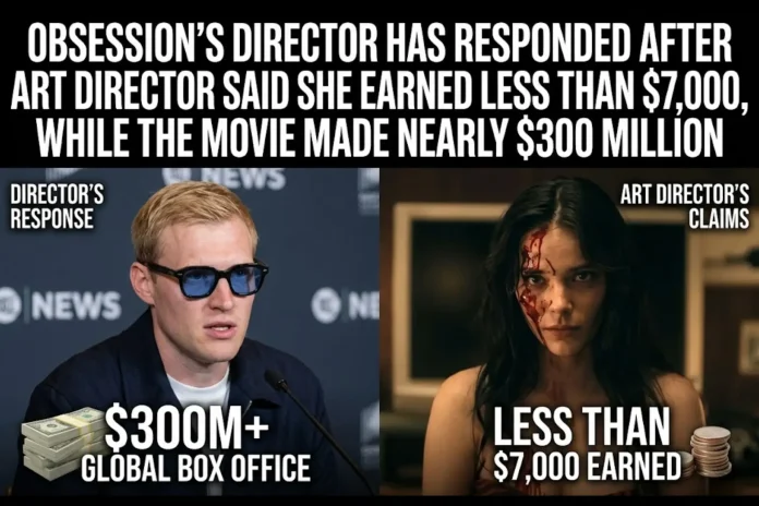 Obsession movie art director salary