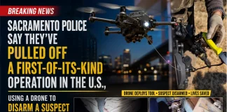 Sacramento Police Disarm Suspect Using Drone in First-of-Its-Kind US Operation Sacramento Police Drone Operation