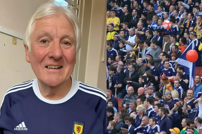 Scotland fans tribute World Cup