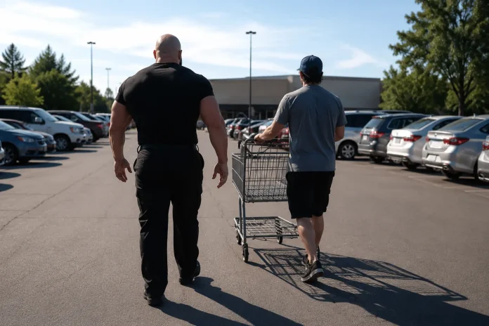 Supermarket hires Russian bouncer carts