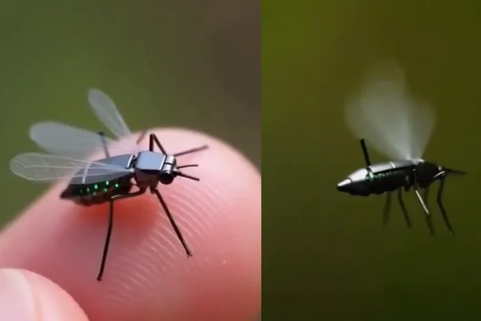 mosquito-sized drone