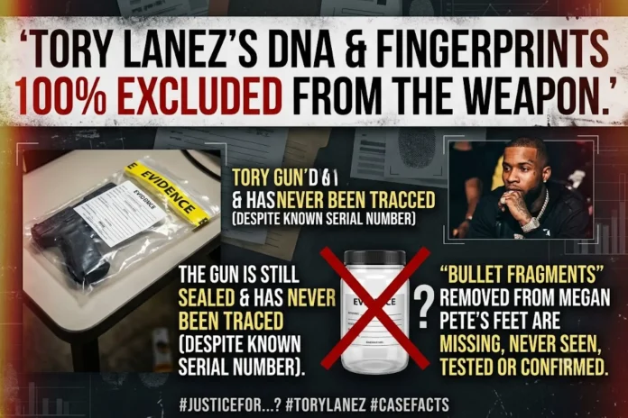 Tory Lanez DNA evidence