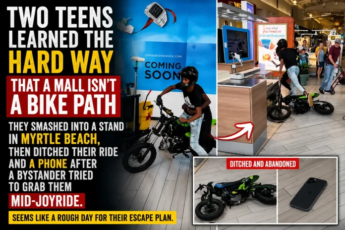 teens bike mall Myrtle Beach
