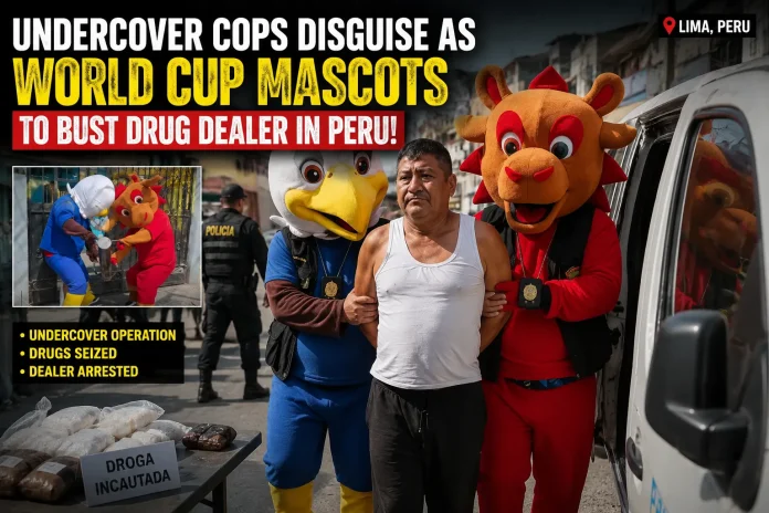 Police World Cup mascots Peru