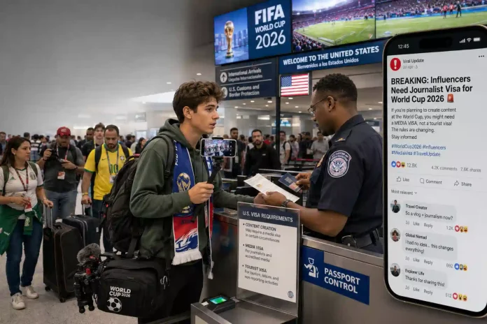 World Cup journalist visa