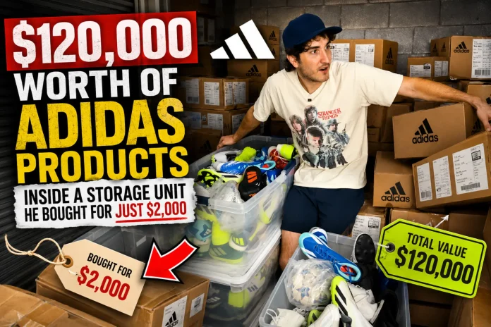 YouTuber storage unit discovery