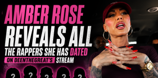 Amber Rose Reveals All Rappers She’s Dated on DeenTheGreat’s Stream